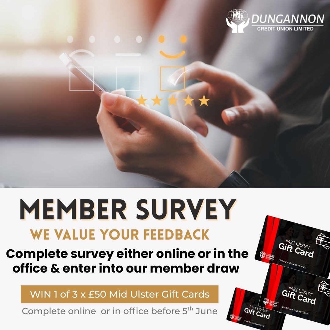 New member survey, we want your feedback.