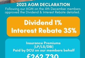 2023 AGM Declaration on Dividend & Interest Rebate